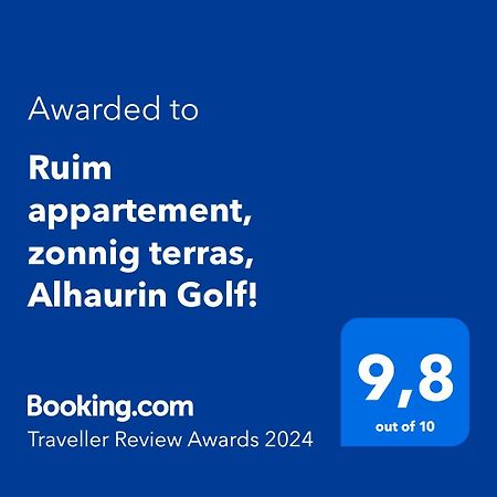 Ruim Appartement, Zonnig Terras, Alhaurin Golf! Alhaurín el Grande Exteriér fotografie